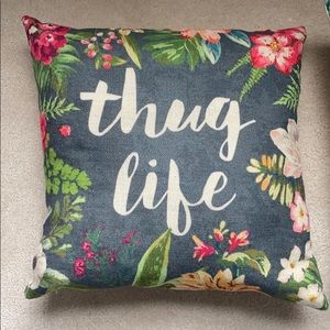 “Thug Life” Pillow Cover